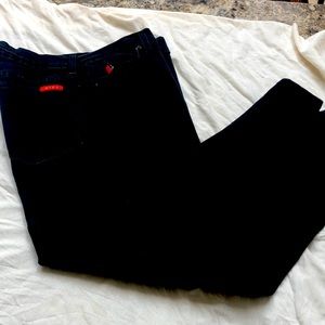 Women crop jeans